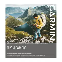 Garmin TOPO Norway PRO Kart p&#229; SD/microSD minnebrikke