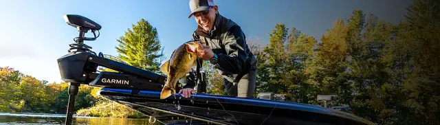 Garmin Force™- trollingmotor, 50" Frontmontert 100lb, Scissor Mount 