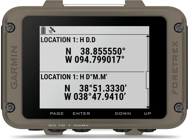 Garmin Foretrex 901 Ballistic Edition GPS-navigasjonsenhet for håndleddet 