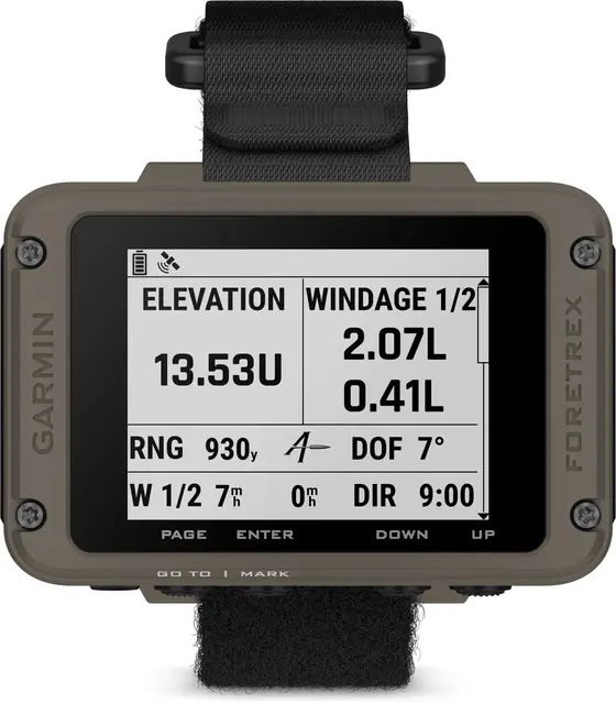 Garmin Foretrex 901 Ballistic Edition GPS-navigasjonsenhet for håndleddet 