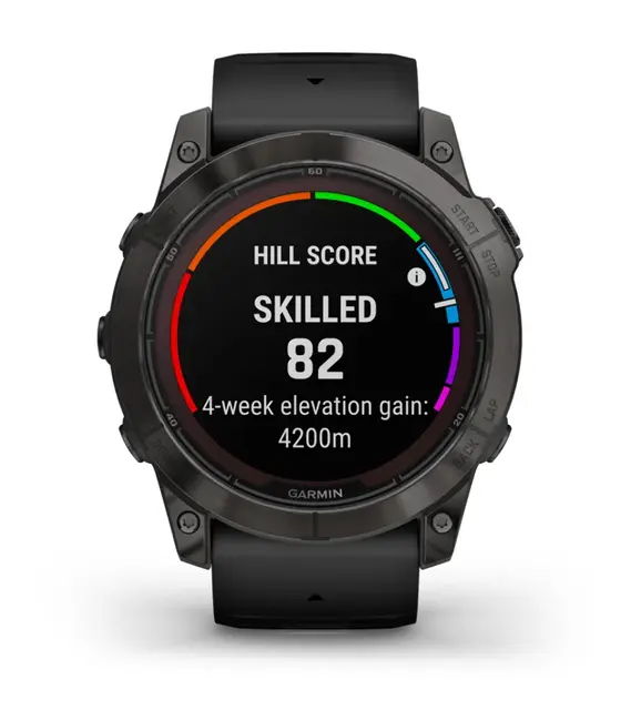 Garmin Fenix 7X Pro Sapphire Solar Sapphire Solar Edition, Karbongrå/sort 