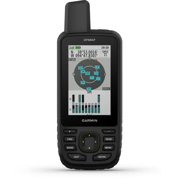 Garmin GPSMAP 67 Håndholdt GPS med lang batteritid 