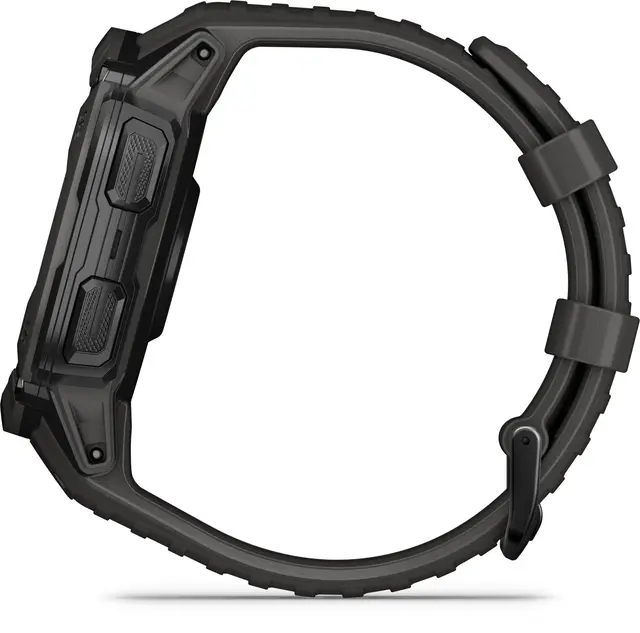 Garmin Instinct 2X Solar Grafitt GPS smartklokke med LED-lykt 