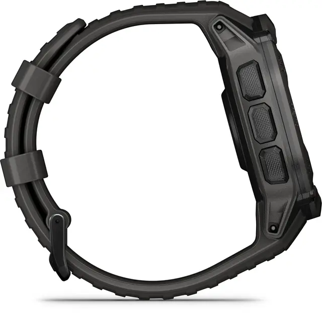 Garmin Instinct 2X Solar Grafitt GPS smartklokke med LED-lykt 