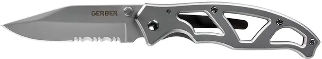Gerber Paraframe I Serrated Edge Clam Livstidsgaranti - Foldekniv 