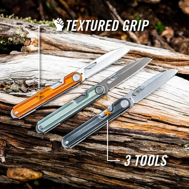 Gerber ArmBar Slim Cut Onyx Multiverktøy med 4 funksjoner 71g 