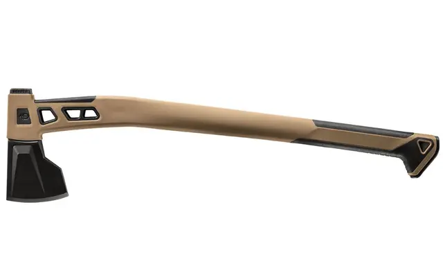 Gerber Bushcraft Axe Coyoyte Brown Multifunksjons buschcraft øks på 66,7cm 