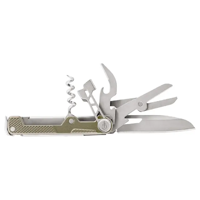 Gerber ArmBar Cork Gold Multitool, 8 funksjoner, 9,2cm, 88gram 