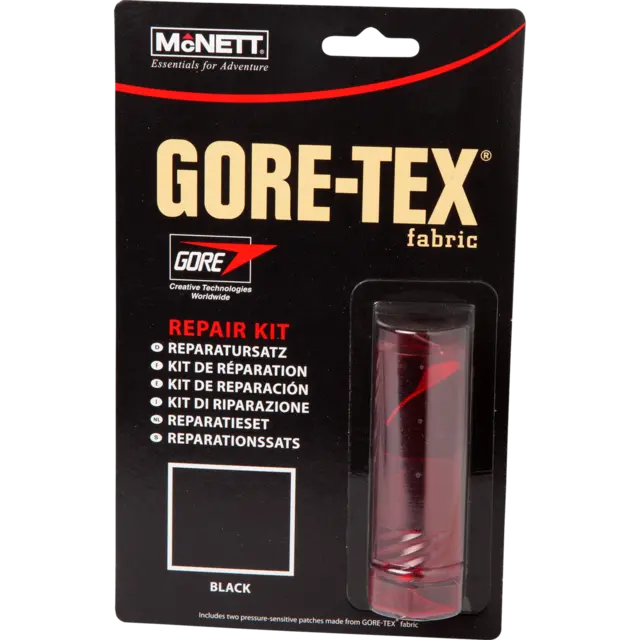 GORE-TEX  Reparationssett Reparere rifter, hull og slitasje på tur 