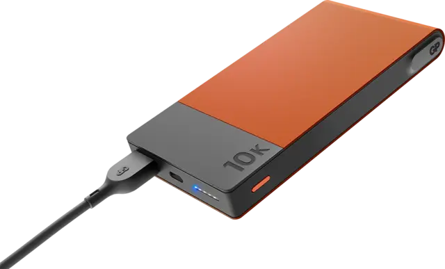 GP Powerbank M2 Orange 10000 mAh, 22,5 W ladehastighet 