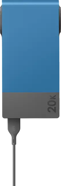GP Powerbank M2 Blue 20000 mAh, 22,5 W ladehastighet 