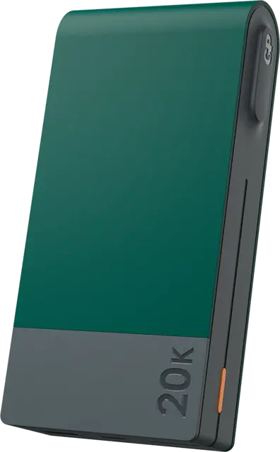 GP Powerbank M2 Green 20000 mAh, 22,5 W ladehastighet 