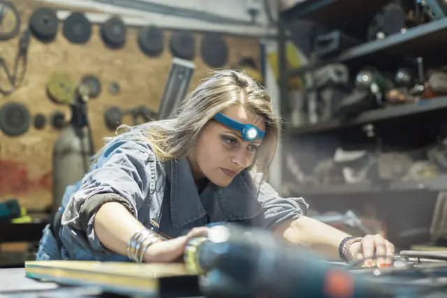 GP Discovery CH31 hodelykt 40 Lumen, Blue 