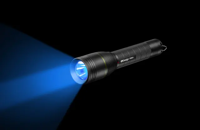 GP Design PSR51 oppladbar lommelykt 470 Lumen 