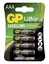 GP Lithium AAA-batteri 24LF-2U4 4-stk