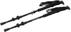Gridarmor Classic Snowshoe Pole Black Justerbare g&#229;staver 110-135 cm