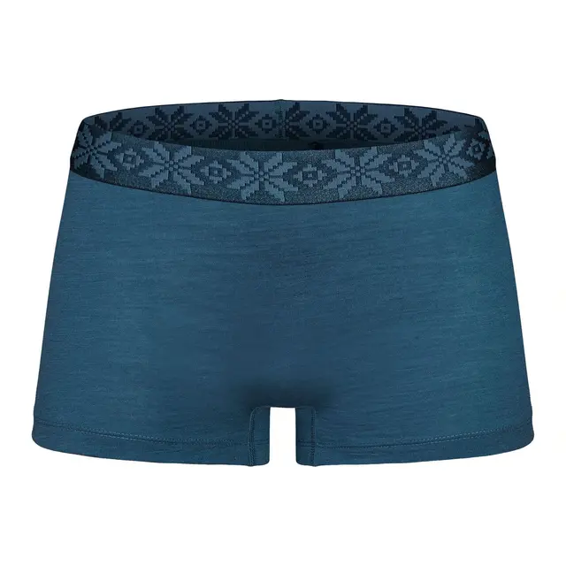 Gridarmor Finse Merino Boxer Women's L Indian Teal 