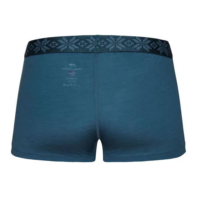 Gridarmor Finse Merino Boxer Women's L Indian Teal 