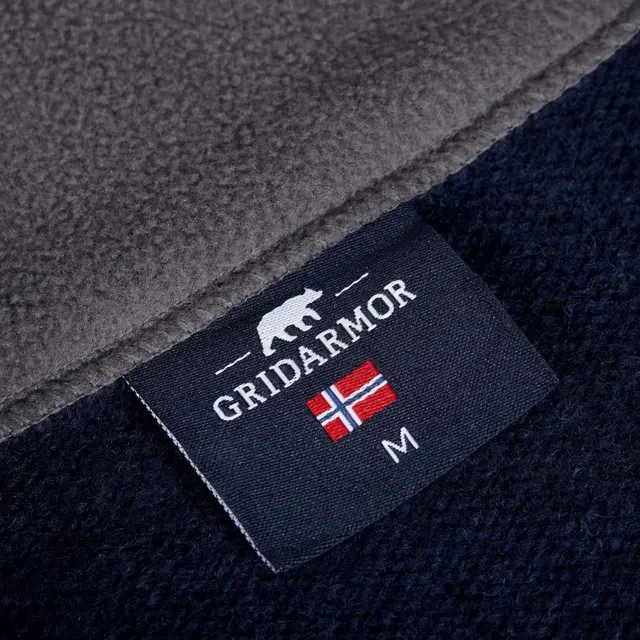 Gridarmor Snøkrystall Half Zip Navy S Navy Blue/White, herre 