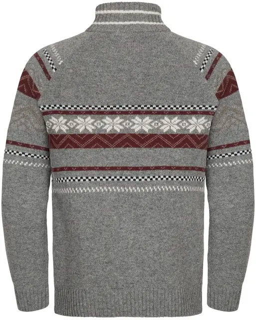 Gridarmor Snøstjerne Hz Ullgenser M L Grey Melange 