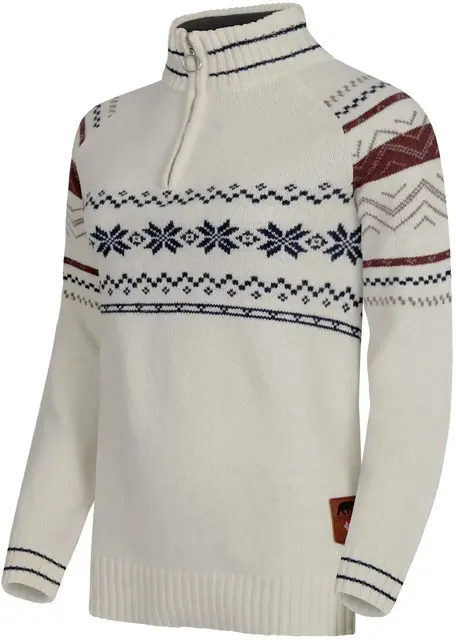 Gridarmor Snøstjerne Hz Ullgenser W L Bright White 