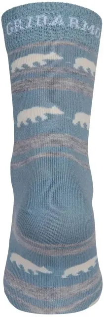 Gridarmor Striped Bear Merinosocks 36-39 Blue Shadow 