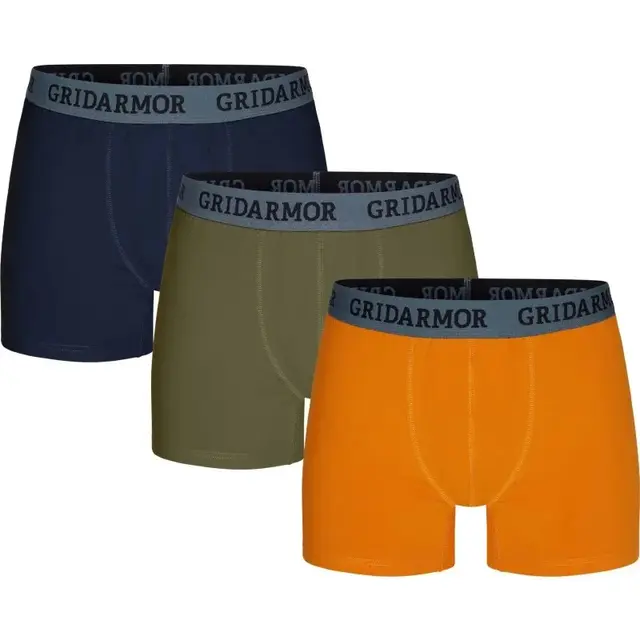 Gridarmor Steine 3p Cotton Boxers 2.0 Navy Blazer S 