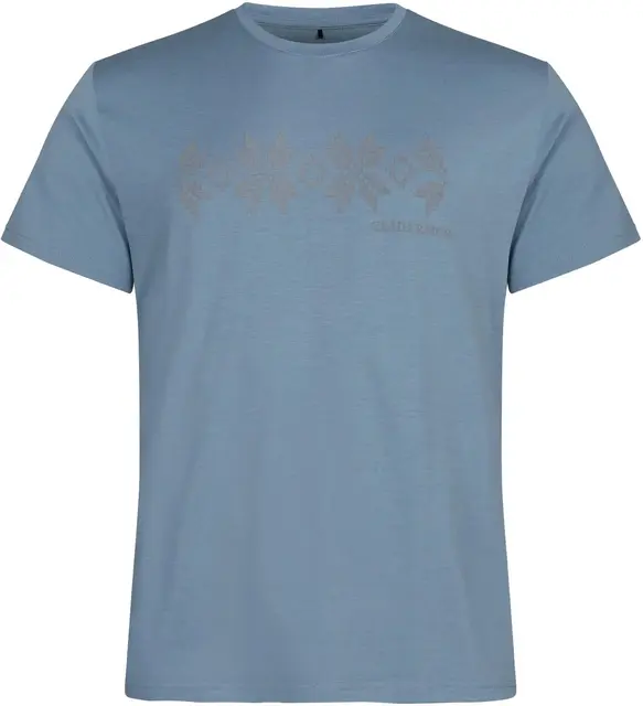 Gridarmor Larsnes Merino T-skjorte M L Blue Shadow 