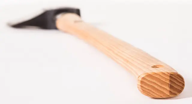 Gränsfors Stor Klyveøks 70cm Eggbeskytter av vegetabilsk garvet skinn 