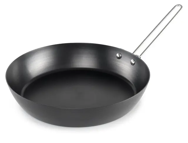 GSI Carbon Steel Frypan 10" Solid stekepanne med god varmeegenskap 