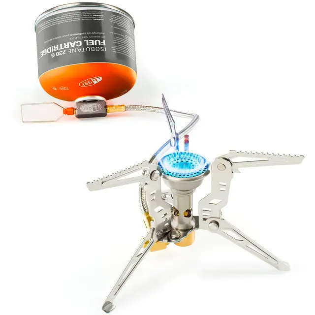 GSI Pinnacle 4 Season Stove Kompakt gassbrenner med reguleringslange 