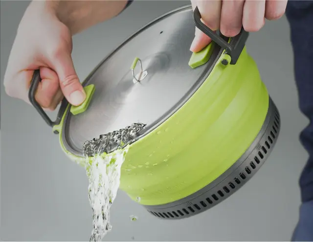 GSI Escape Set with Fry Pan Grønn 