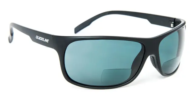 Guideline Ambush Sunglasses 3X Grey Lens, 3X magnifier 