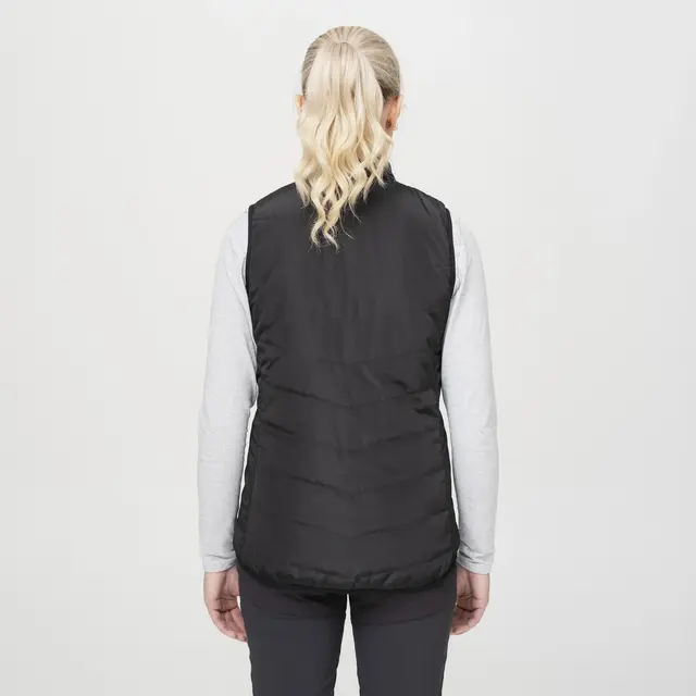 HeatX Heated Everyday Vest W Black XS Black, dame 