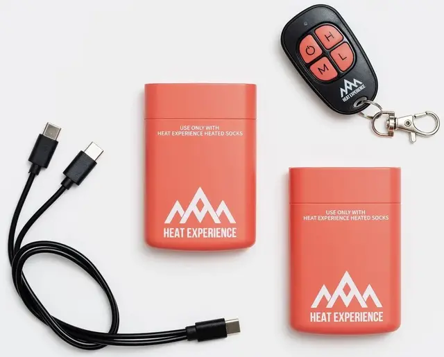 HeatX Heated Everyday Socks V2 Grey S EU37/39 