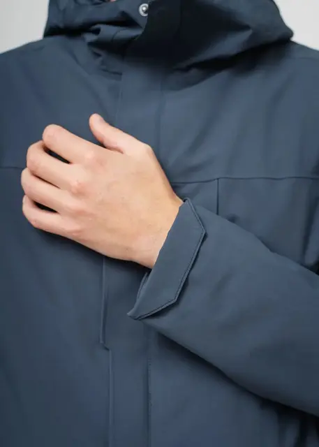 HeatX Heated Oslo Coat Mens Navy S Allsidig jakke med elektrisk varme 