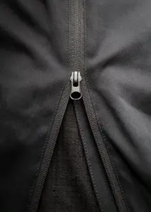 Heat Experience Heated Knee Pants S Slitesterk sort varmebukse med glidelås 