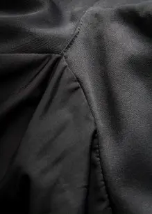 Heat Experience Heated Knee Pants S Slitesterk sort varmebukse med glidelås 