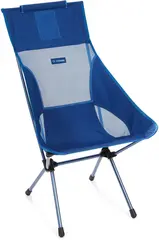 Helinox Sunset Chair Blue Block/Navy H&#248;y og komfortabel stol