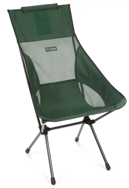 Helinox Sunset Chair Forest Green Høy og komfortabel stol 