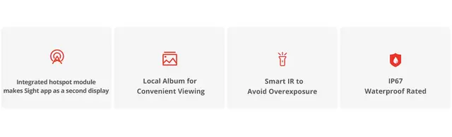 Hikmicro Habrok HH35L Digital termisk binokular kikkert 
