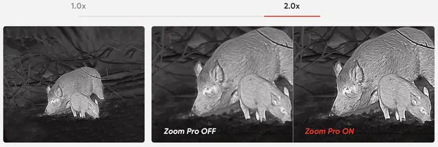 Hikmicro Habrok HH35L Digital termisk binokular kikkert 