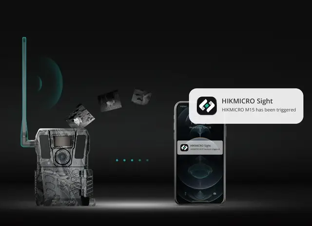 Hikmicro M15 4G Trail Camera Viltkamera med 4G og 10MP bilder 