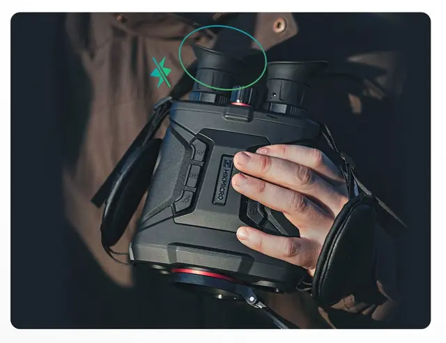 Hikmicro Raptor RQ50LN 940nm Termisk binokulær kikkert med IR 