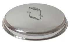 H&#228;llmark Lokk til stekehelle 58 cm Rustfritt lokket holder maten varm