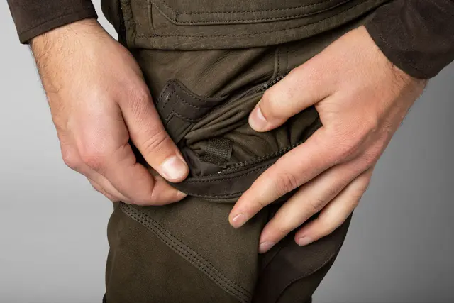 Härkila Pro Hunter Leather Trousers 52 Willow Green 