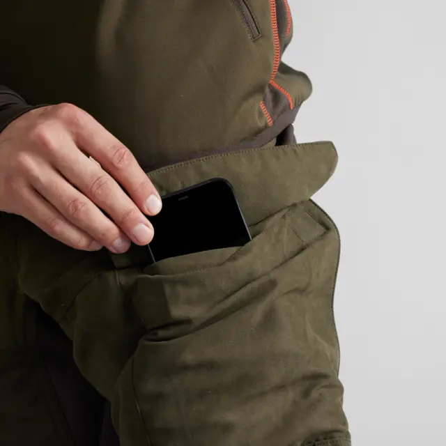 Härkila Scandinavian bukser Willow Green/Deep Brown 48 