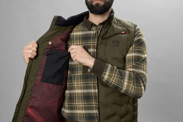 Härkila Clim8 Insulated Waistcoat XS Isolerende varmevest med strøm 