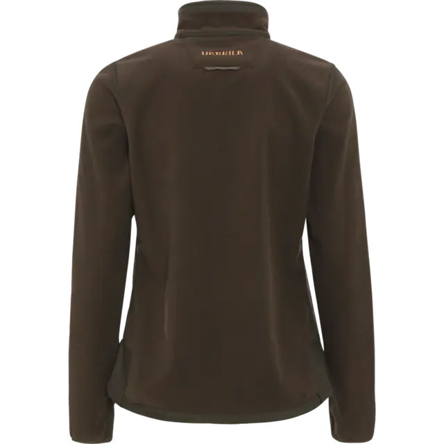 Härkila Kamko fleece Women Brown/Red S 2 jakker i 1 