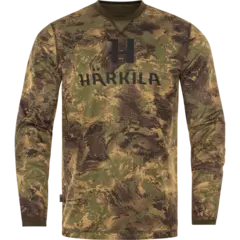 H&#228;rkila Deer Stalker camo L/S tshirt M AXIS MSP Forest green M